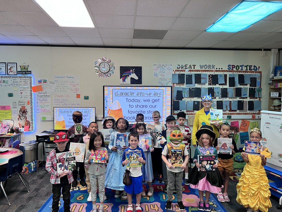 What’s more fun than dressing up like a character from your favorite book? #storybookcharacterparade <a href="/TheissKISD/">Theiss Elementary</a>