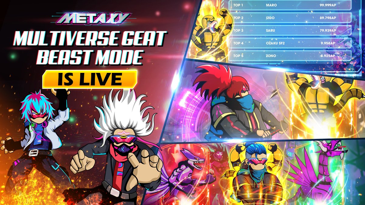 Metaxy Official tweet media