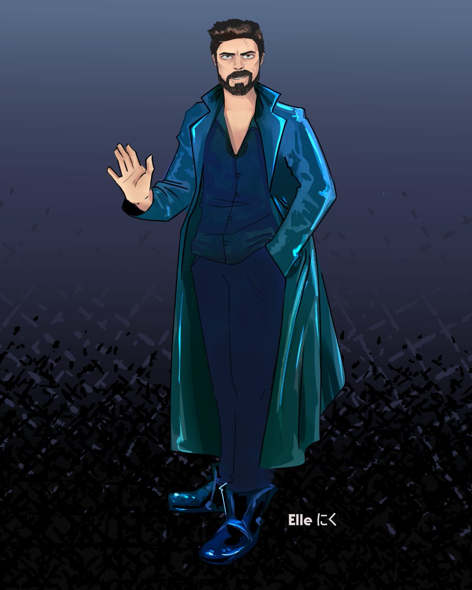 elleinhells's tweet photo. Zeru drew me a Homelander, here is my counter @cynical_zeru Billy Butcher 🍻 https://t.co/MMnrXIX1I1