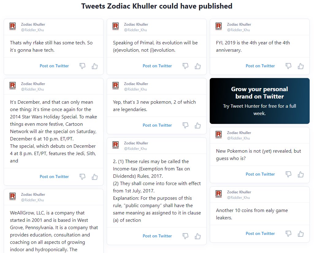 Khu’s Riddle School in Titan on Twitter: