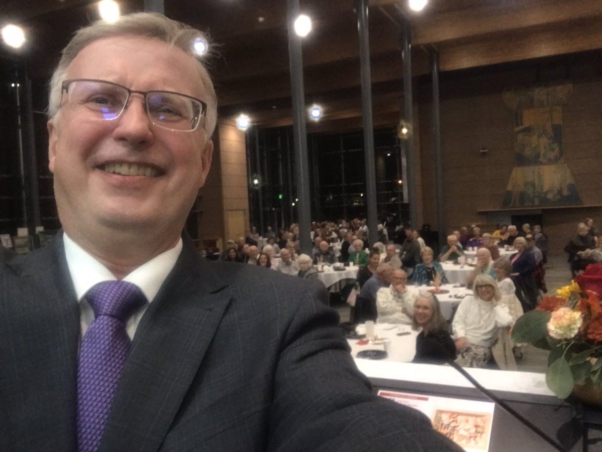 I had the privilege of emceeing the Dakota Masterworks awards banquet tonight.  It’s the 25th anniversary of the art show!