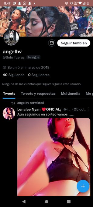 FELICIDADES 🎉@angelbv ESPERO LO DISFRUTES  A TODOS GRACIAS SEGUIRE HACIENDO SORTEOS PARA QUE NOS PODAMOS<a class="tags" target="_blank" title="On Twitter" href="/?out=eyJ0eXAiOiJKV1QiLCJhbGciOiJIUzUxMiJ9.eyJpYXQiOjE3MjM5MDc5NjUsImlzcyI6InR3cG9ybnN0YXJzLmNvbSIsIm5iZiI6MTcyMzkwNzk2NSwiZXhwIjoxNzU1NDQzOTY1LCJyZWRpcmVjdF91cmwiOiJodHRwczovL3R3aXR0ZXIuY29tL2FuZ2VsYnYifQ.oQyIaZ6pkUFyXnoNs3m0y9C6tKBQzRKrJ7b4aNLyjc0tGGo6FIw6nO48TxX4Ji_IZjaXtF1QtAQmsov1oRsTdw">@angelbv</a>