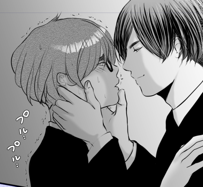 おはよー☀本日更新しますッ❣  #創作BL #色クレ