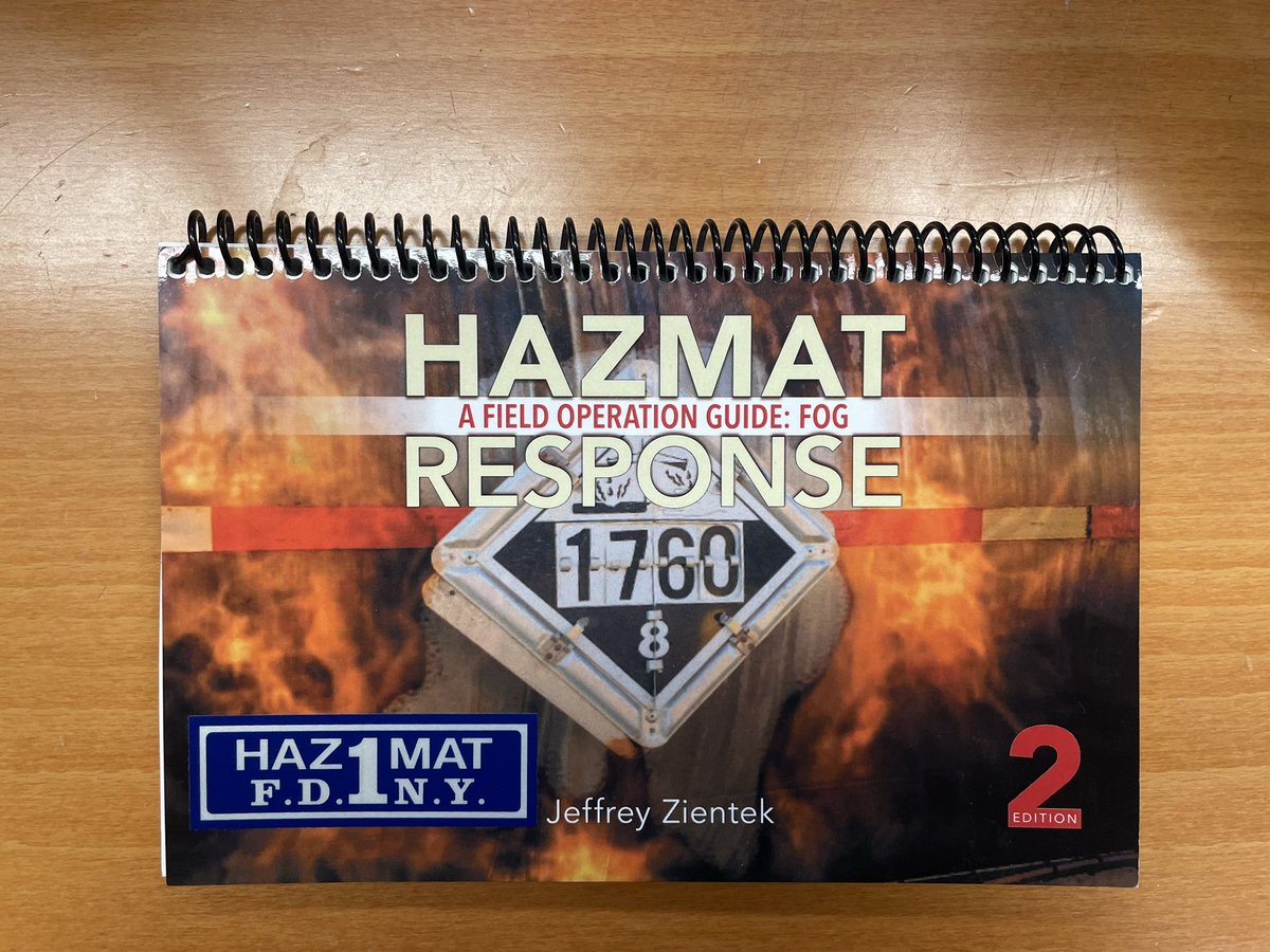 Thank you Lt. John Cassidy (FDNY) for using Hazmat Response in NYC!
hazmatresponseguide.com