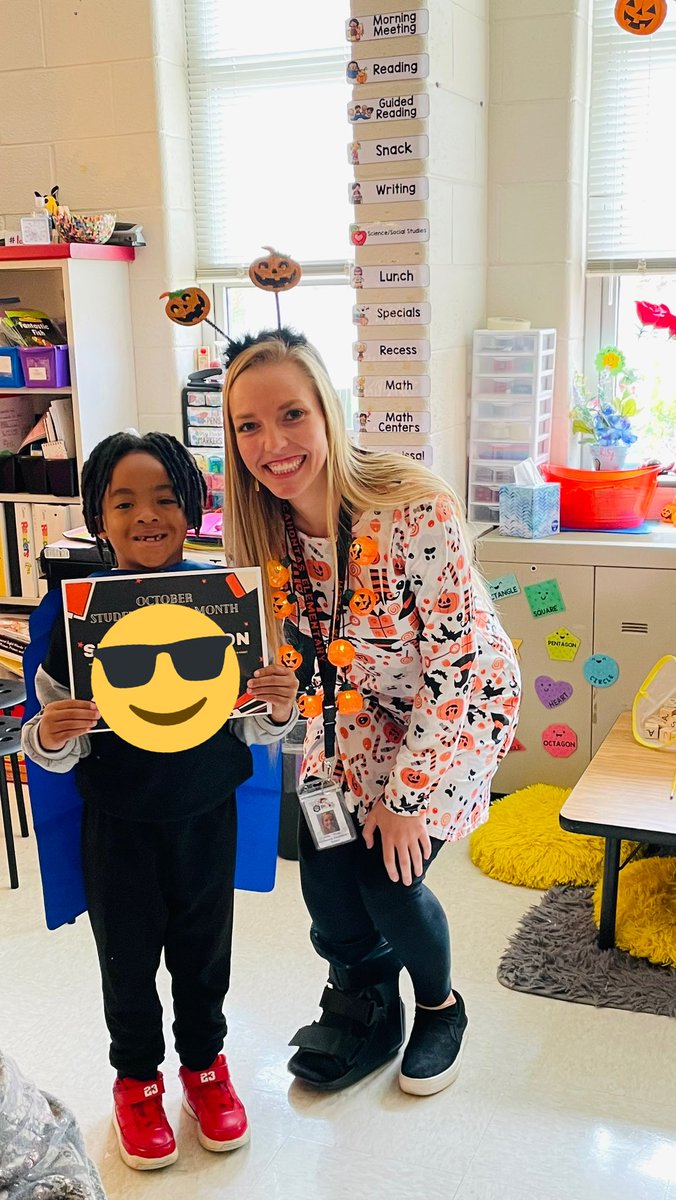 Seeing their faces light up when being recognized for showing awesome POCA pride makes my heart SO happy! 🥰🧡 #Ilovemyfirsties #PocaPreK5