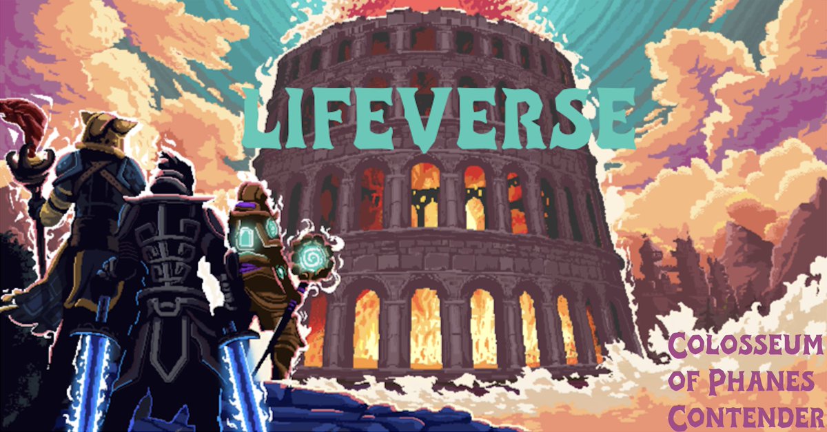 I've registered to be a contender in the @LifeVerse_GG: Colosseum of Phanes event! ⚔ Register your Imbued Soul here to claim your Gladiators: colosseum.lifeverse.gg