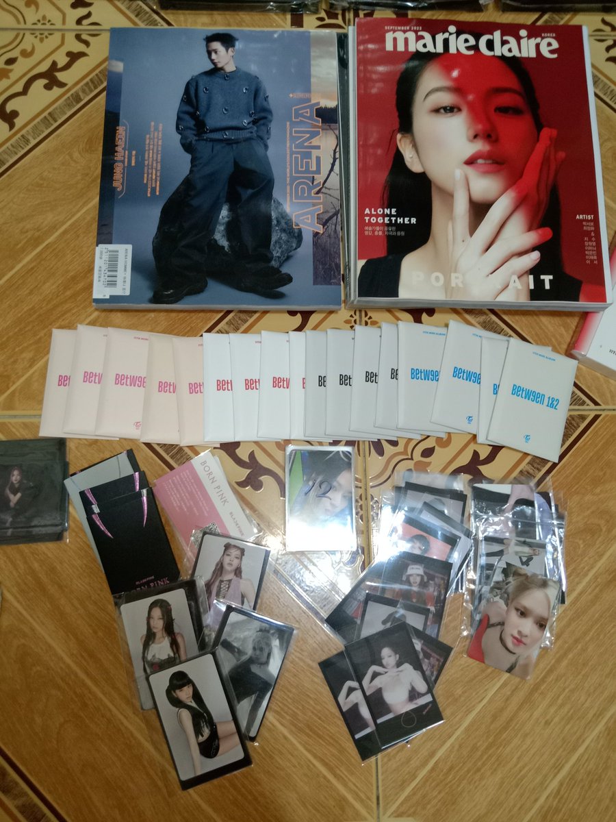 MerchHouse_'s tweet photo. #MerchHouseProof π
1st Box photo dump
- Blackpink Born Pink
- Twice Beetwen 1&2
- Itzy Signed CD US
- Magazines
- POBs π https://t.co/RM4OaNoIN9