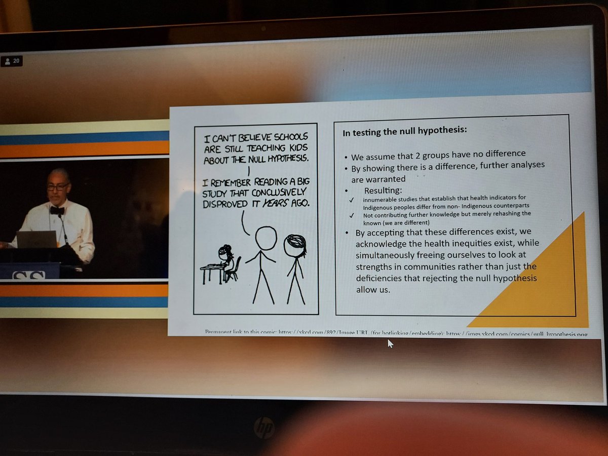 Lizzel22's tweet photo. "Research has been designed for cisgender heterosexual white males to make them look better." Harlan Pruden #SSSS2022 https://t.co/AQVgdNz9ib