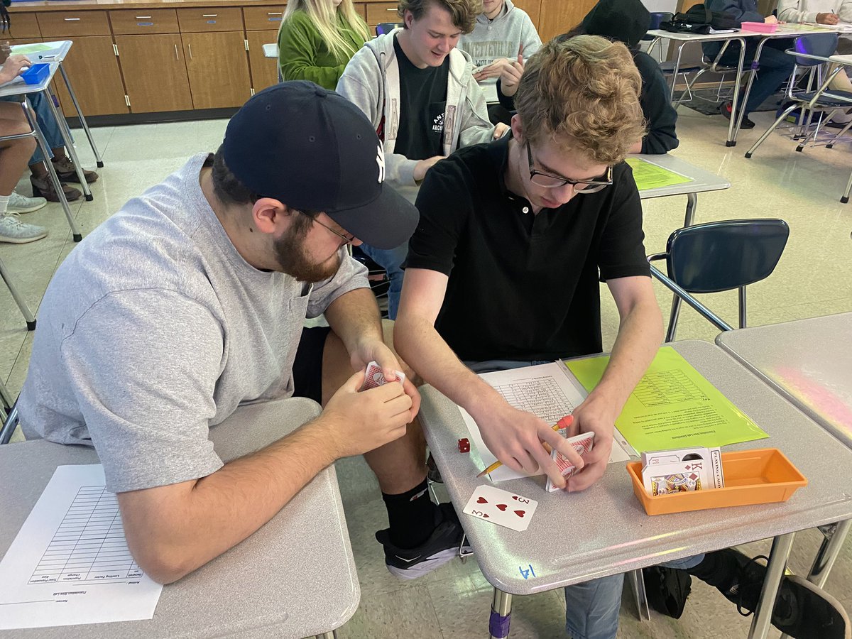 Igoscience's tweet photo. Limiting factors and population changes is indeed in the cards and a roll of the die- just ask my Environmental Sci students! They can tell you all about it &amp; carrying capacity too! @TCBOE_FHS @kwhiteFHS @NathanKPrather @MrsBCubed @TCBOE https://t.co/NiagWgZt2s