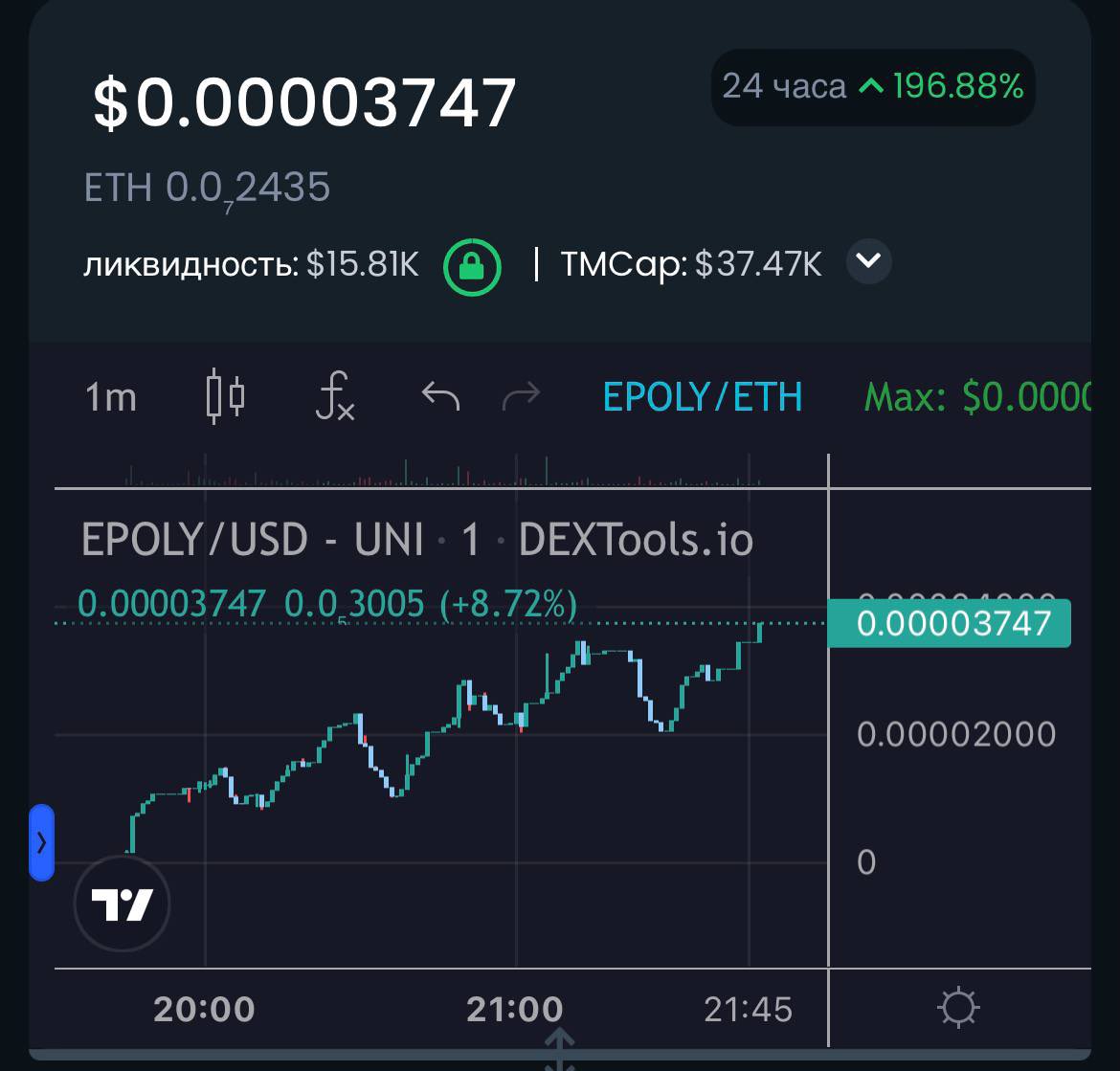 $EPOLY DO NOT FADE

dextools.io/app/ether/pair…

#EPOLY #ETHOPOLY