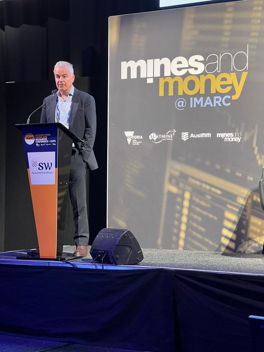 📣 Our MD &amp; CEO John Skeet presented at <a href="/IMARC_Mining/">Mining and Resources</a> in Sydney this morning. 

John spoke about Mithril's Copalquin #Gold #Silver Project in #Mexico where a maiden 529koz gold equivalent #highgrade gold-silver #JORC resource has been defined.

$MTH.ax $MTH #mining #ASX #IMARC