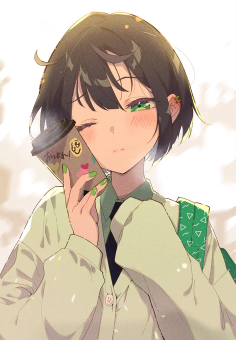 「ありがと…」 