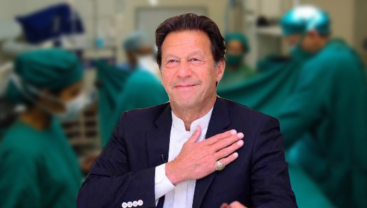 endailypakistan's tweet image. Video of ex-PM #ImranKhan recovering in #hospital surfaces after #gunattack en.dailypakistan.com.pk/04-Nov-2022/vi…