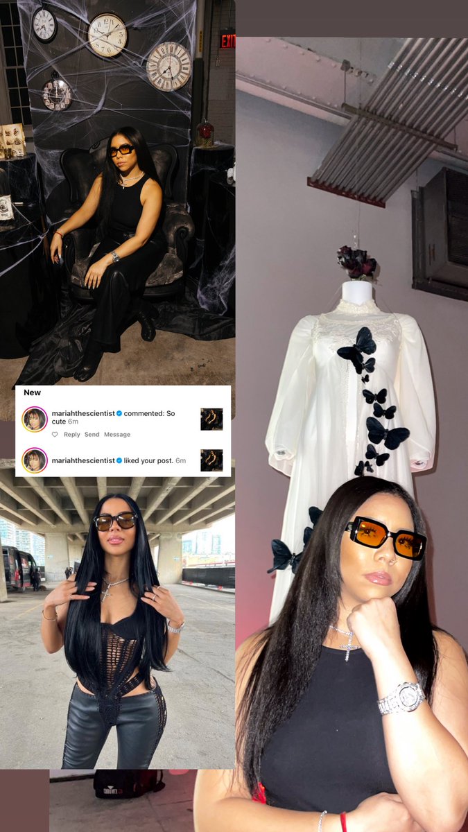 _COPUAMY's tweet photo. No one talk to me
My doppelgänger @MariahScientist just called me cute🥰🫠
#Stillhalloweenforme
#Halloween2022
#theshaderoom #balleralert #thejasminebrand #Bscott https://t.co/r5t406DIu1