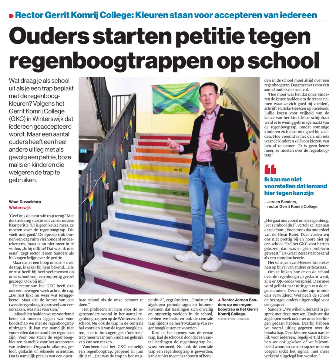 hageve's tweet photo. Ouder start petitie en 400 mensen tekenen deze…
Iets met schroot en een dun laagje chroom🤯
🏳️‍🌈🏳️‍⚧️🏳️‍🌈🏳️‍⚧️🏳️‍🌈🏳️‍⚧️
We zijn er nog lang niet. https://t.co/ibk54jNYny