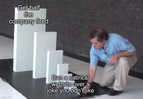 Arrechito_Amer's tweet photo. If you are a Twitter employee and you participated in the culling of free speech, you deserve every ounce of stress you are feeling right now #TwitterTakeover #twitterlayoffs https://t.co/lUPk0G4DvM
