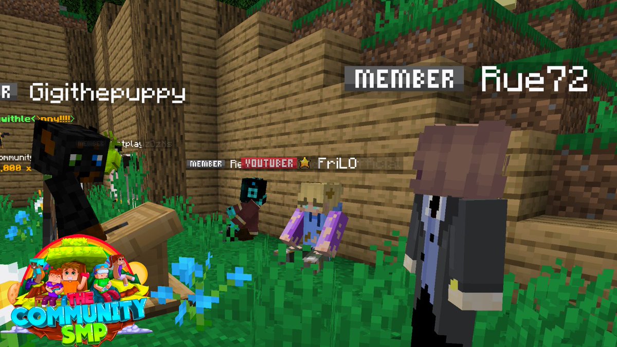 TheCommunitySMP's tweet image. Today on The Community SMP! Judge @Gigithepuppy_ decided @frilofficial fate for the potential bee murder!! Did Fril commit this foul crime?? Who will speak the truth!! Jury members must choose wisely.
