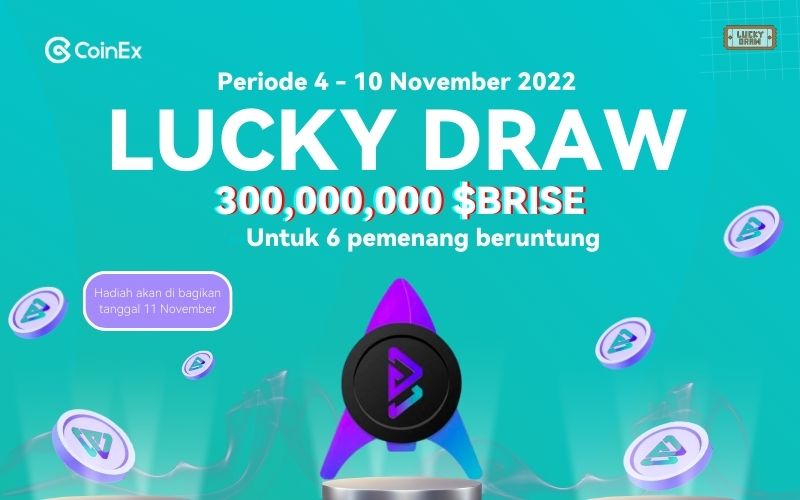CoinExIndonesia's tweet photo. Cuma registrasi di CoinEx dan komen di postingan ini bisa dapat total 300,000,000 $BRISE?😱
Caranya :
✅ Registrasi di link https://t.co/1fzCVySrt7 
✅ Komen DONE, dengan hashtag #LuckyDrawCoinEx dan tag 3 temanmu 

Pemenang akan di pilih secara acak✨

#CoinEx  #kuis #Crypto https://t.co/jIxUMFqPn7