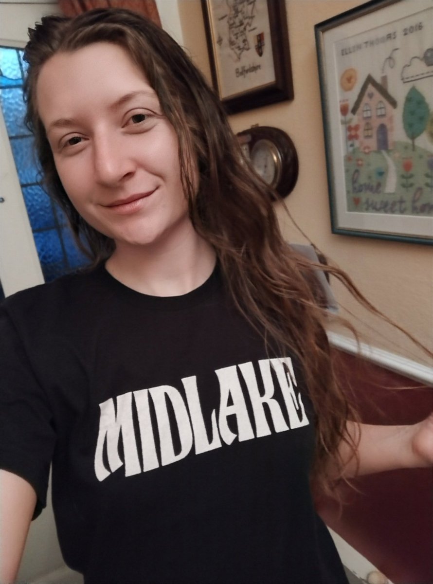 elbell789's tweet photo. The one day a year I get to wear a band tee to work 😁 and this year it is the amazing @MidlakeBand who I've seen twice in 2022, after waiting 9 years to see them! (Since I was 15!)
#TShirtDay @BBC6Music https://t.co/r3yXKZDLNq