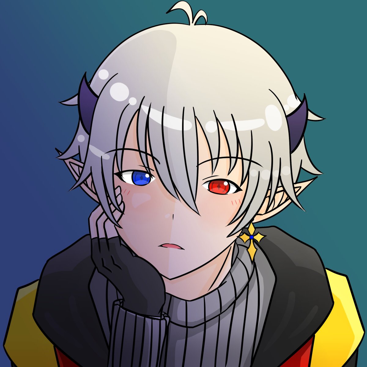 SetsureiChriz's tweet photo. Aku tidak tahu mengapa;
tapi, ketika aku
melihat betapa mempesonanya dirimu,
aku melihat diriku sendiri
ya, aku sedang melihat kamu,
Cermin. ( ・ิω・ิ)
#SETSART https://t.co/ERewsfLGlv