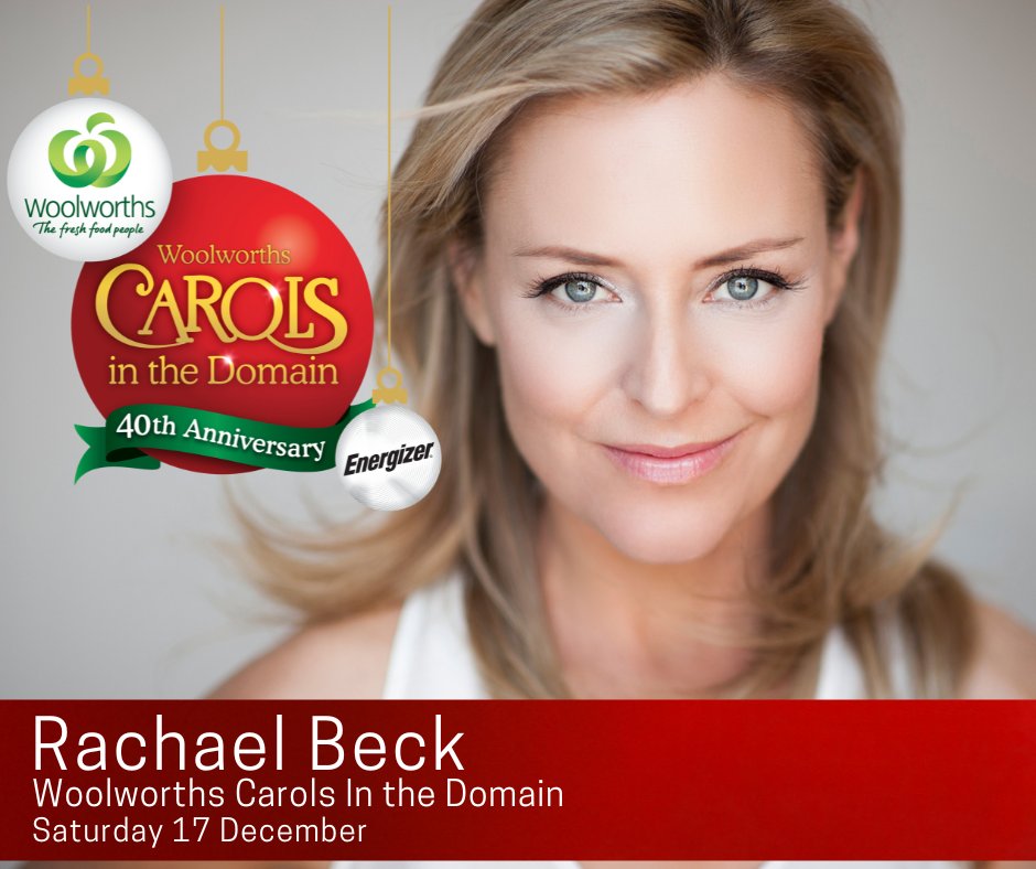 Rachael Beck, the multi-faceted, award-winning powerhouse, is back for this year's #WoolworthsCarolsintheDomain 40th anniversary!  Rachael’s talents span both stage and screen as an acclaimed vocal artist and actress. 
#Rachaelbeck #carolsinthedomain2022 #carolsinthedomainturns40