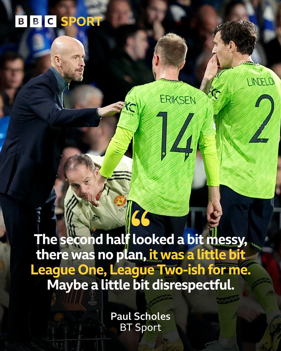 Do you agree with Scholesy? 🤔 #BBCFootball #ManUtd