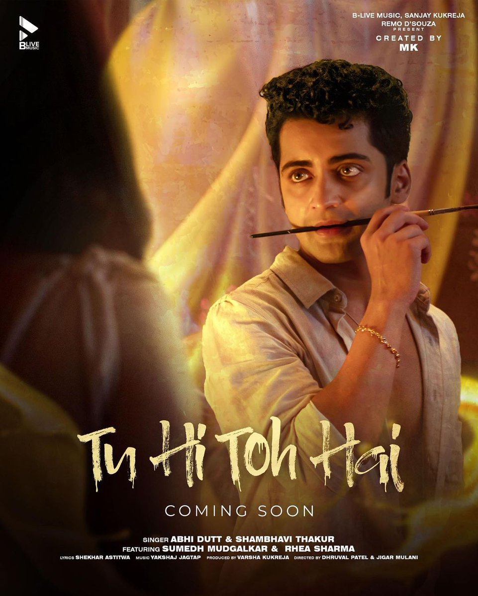 rheashrmafc's tweet photo. Don't use #RheaSharmaFirstMusicVideo for now it's more important that we use these hashtags #TuHiTohHai #RheaSharma #SumedhMudgalkar https://t.co/FUVyp6GpAg