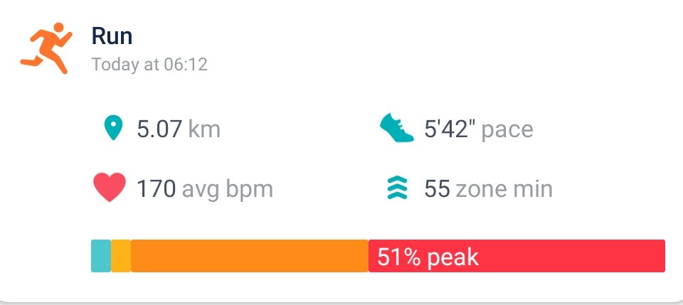 JacobMercia's tweet photo. Good mo'rning one and all! Another 5k tucked away, 1/4 the way to the marathon goal! https://t.co/lkKZinYBha