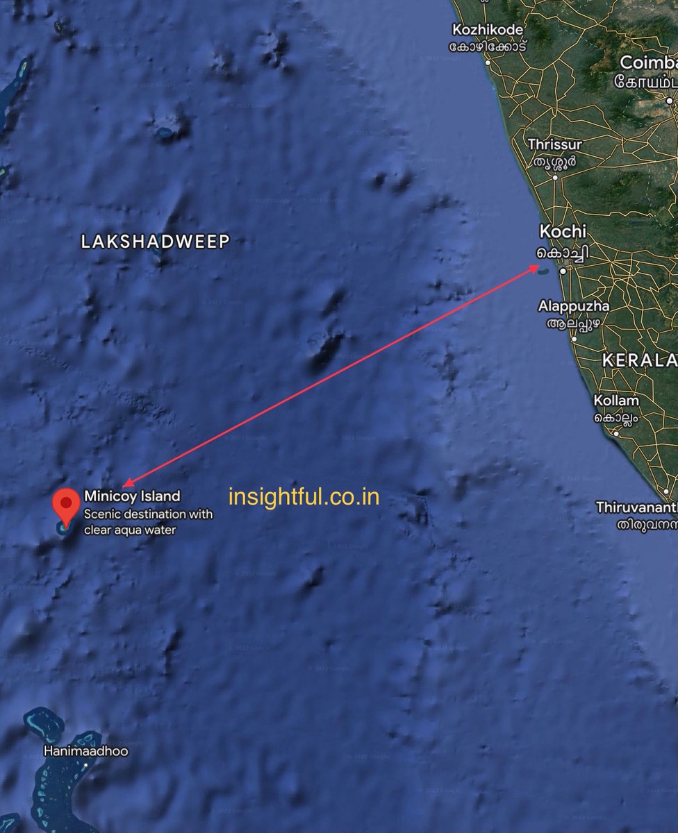 -Finally #India wakes up to the importance of Lakshadweep
-Govt is planning a 2500-metre-long airstrip at Minicoy
-Large #IndianNavy & #IndianAirForce aircraft will be able to operate
-I had suggested 2 airfields with missile, surveillance & MARCOS units