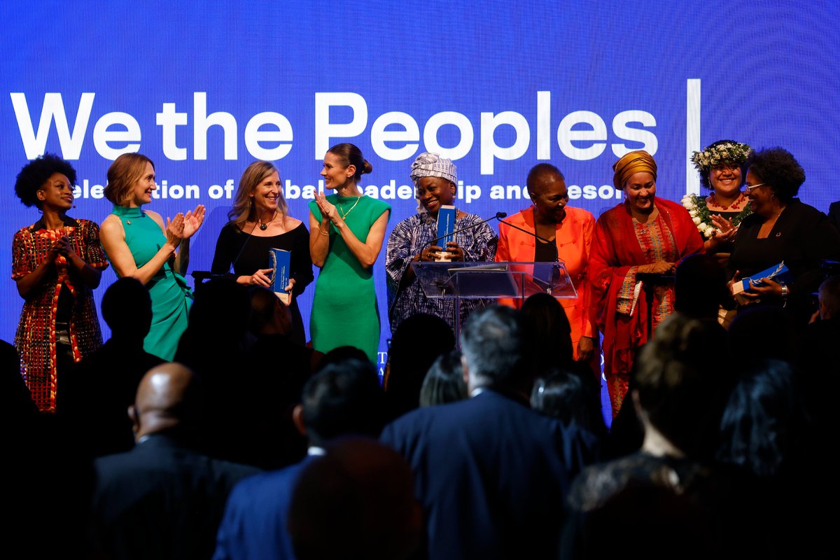 United Nations Foundation (@unfoundation) on Twitter photo Announcing the recipients of our #GlobalLeadershipAwards!
@MiaAmorMottley
<a href="/ForestWhitaker/">Forest Whitaker</a>
<a href="/miafilohivalu/">mia kami ๐ฑ stream filohivalu</a>
<a href="/UNFPA/">UNFPA</a>
<a href="/lululemon/">lululemon</a>
These changemakers embody the values of the <a href="/UN/">United Nations</a> Charter & inspire us all to choose progress every day: bit.ly/3E9mMjv
#WeThePeoples #WTPAwards Announcing the recipients of our #GlobalLeadershipAwards!
@MiaAmorMottley
<a href="/ForestWhitaker/">Forest Whitaker</a>
<a href="/miafilohivalu/">mia kami ๐ฑ stream filohivalu</a>
<a href="/UNFPA/">UNFPA</a>
<a href="/lululemon/">lululemon</a>
These changemakers embody the values of the <a href="/UN/">United Nations</a> Charter & inspire us all to choose progress every day: bit.ly/3E9mMjv
#WeThePeoples #WTPAwards