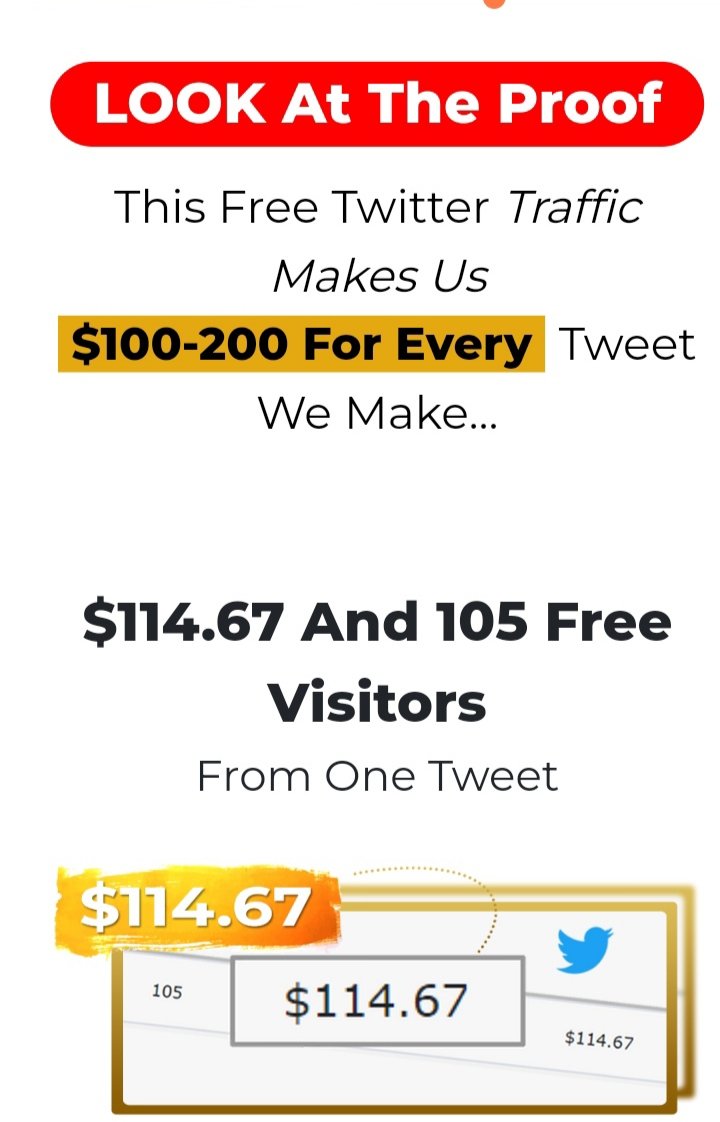 TipsToGetMoney's tweet image. Discover A Quick Way To Make Money On Twitter.

BREAKTHROUGH APP GETS US FREE Twitter Traffic In 5-10 Minutes Which Turns Into $197 Sales  Click On The Link Below To Start 
bit.ly/3zrUmOT