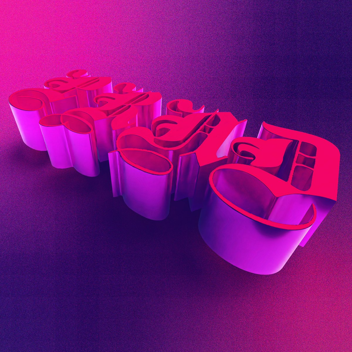 Making art again. Working on some visuals for PRND’s The Light Years.