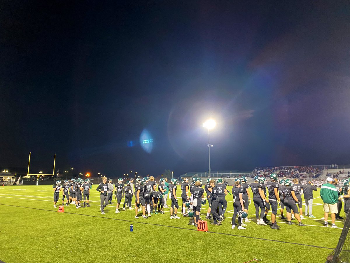 Congratulations to our football teams Regional Championship! Winning against Emporia 56 - 20. #ProtectThePack💚🐺 🏈