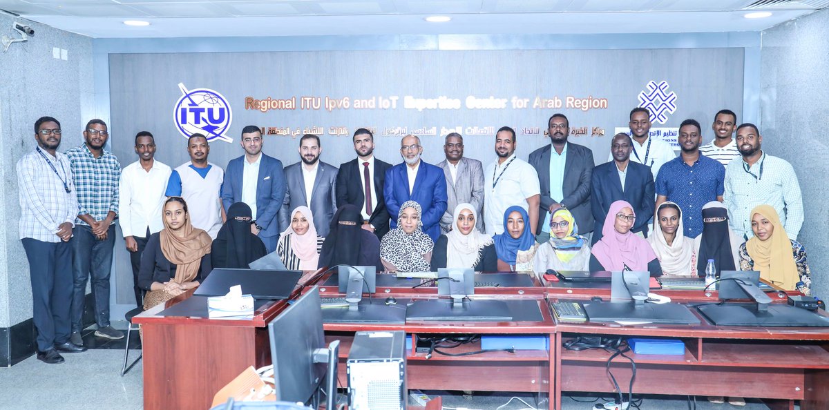 ISOCsd's tweet photo. #ISOCsd participated in the #IoT and #IPv6 course that provided by the regional #ITU IPv6 and IoT expertise center for arab region at #Khartoum #Sudan. https://t.co/sv71N5lK1c