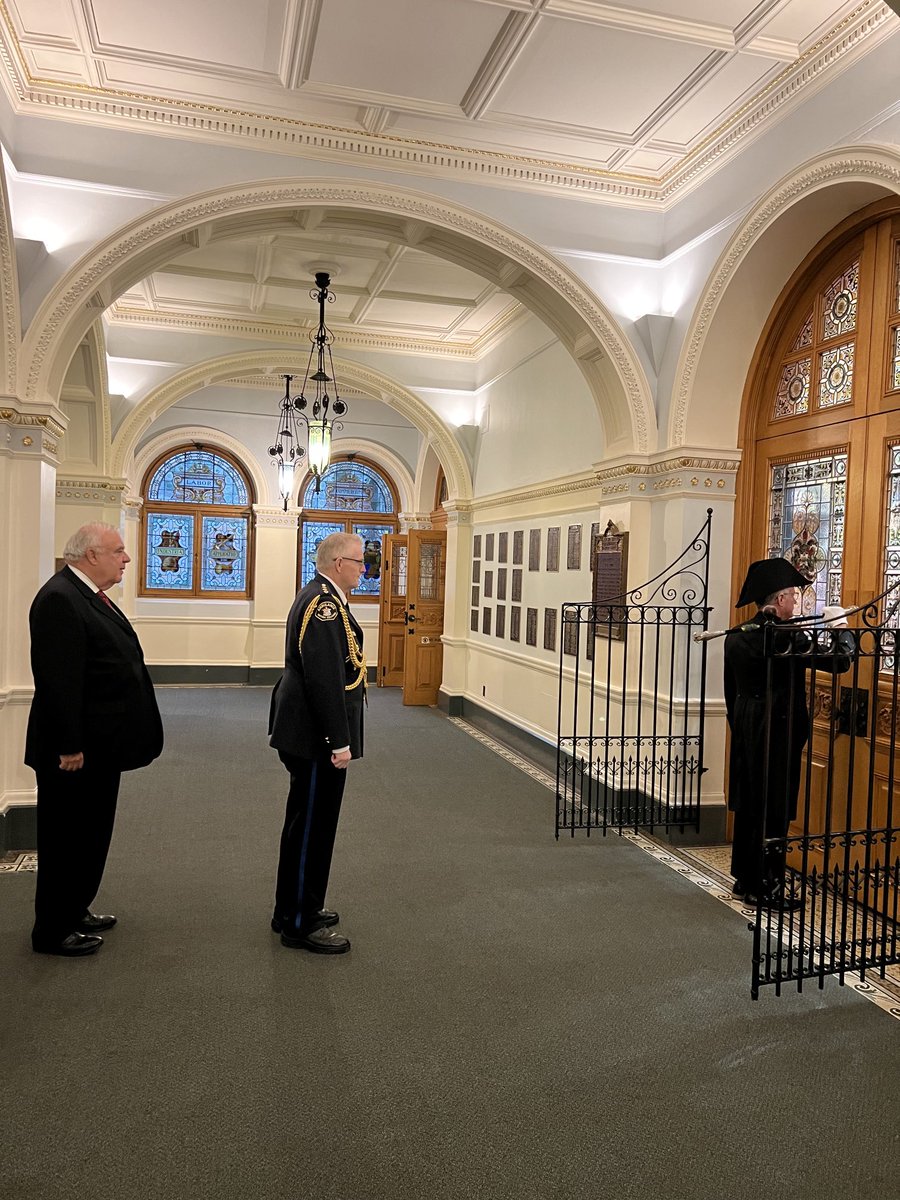I was pleased to accompany the Administrator, Chief Justice Hinkson, as he provided Royal Assent to 10 bills at the ⁦<a href="/BCLegislature/">BC Legislature</a>⁩ this afternoon.