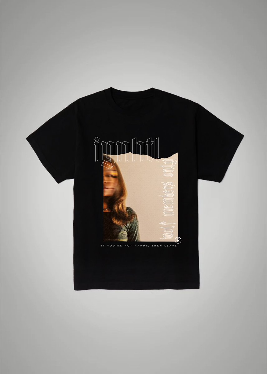 wolfmembersonly's tweet photo. Exclusive first look at our Vintage If You’re Not Happy, then Leave T-shirt 🫠. Available on https://t.co/UCrjdDD1Xu at 12AM ET. https://t.co/9o1JGI5oqm