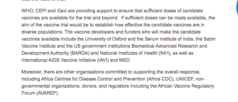 Notably absent from today's announcement on  partnerships to test vaccines for #Ebola(Sudan) in the Ugandan outbreak, involving a range of international orgs, NGOs, govt bodies, universities, pharma companies: Canada🇨🇦.
Despite the fact a leading💉candidate is PHAC tech.
🤔