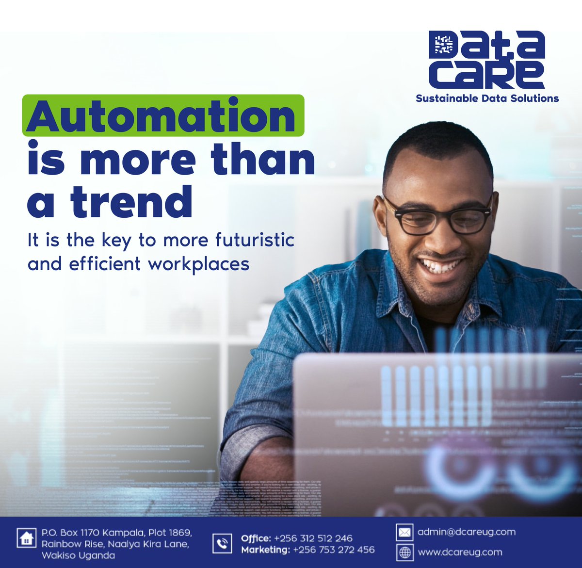 Dcareug's tweet photo. Time has passed for outdated, time-consuming, and mundane tasks. Businesses are becoming leaner and more efficient with automation.
https://t.co/zVqhsujKl8   
#LetsAdvance
#DataCare
#DataSolutions https://t.co/BmQeWJ68Af
