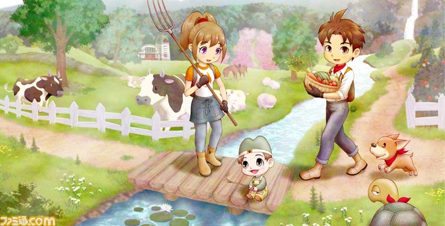 famitsu's tweet photo. Nintendo Switch『牧場物語 Welcome！ワンダフルライフ』が1月26日に発売決定。移植の経緯やパワーアップした部分などその全貌を開発陣に直撃！　

・変わった点と変わらない点は？
・移植には海外スタッフの賛同も
・現在の開発進捗度は？

気になる答えは↓
 https://t.co/LGjEtUneRT https://t.co/VJhXTEUdv7