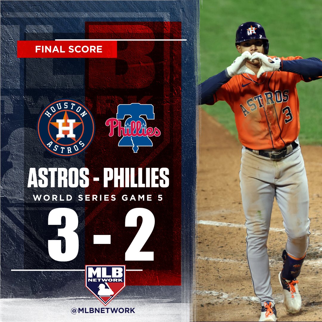 Astros 3, Phillies 2: How Houston won Game 5 of World Series