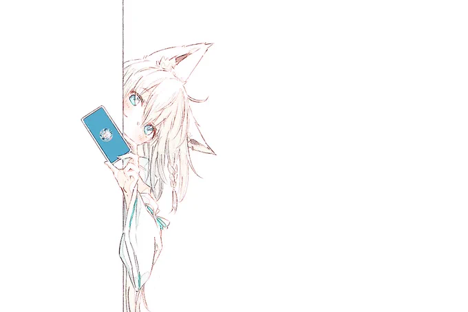 #絵フブキ ちらかみちゃん 