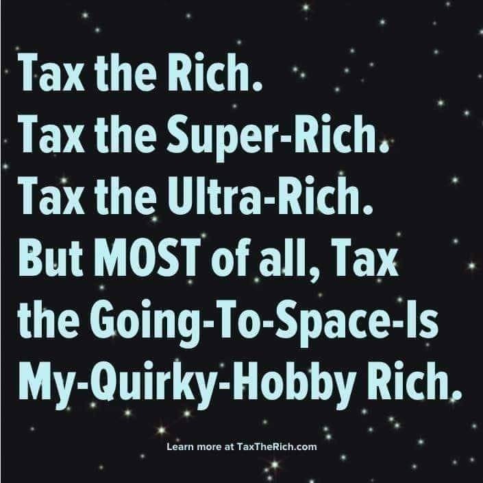 Tired of this victorian society where the poor are expected to shoulder the brunt of every burden, of every decision, of every political choice to enrich the wealthy?
Tax.The. Rich.

Lets connect!
#followbackfriday #FBPE #GTTO