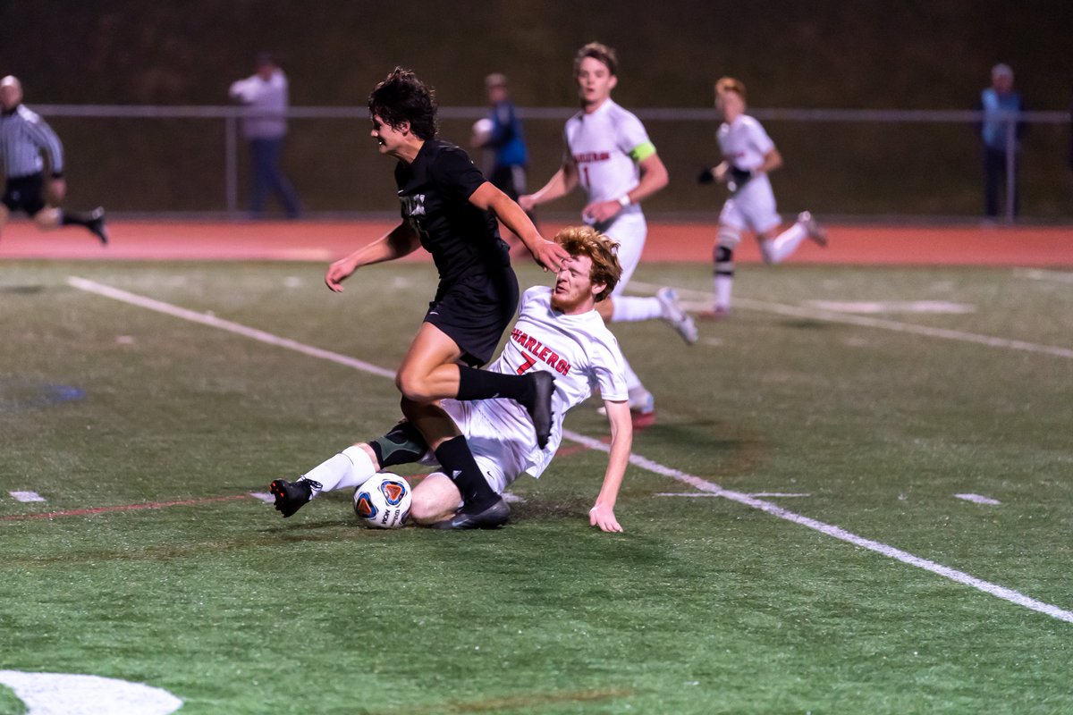 MarkLevander's tweet photo. Braden Pringle laid it on the line for the Charleroi Cougars.  Let's wish him and the rest of the team good luck at @HighmarkStadm on 11.4.2022 for the Boys A Finals! https://t.co/47S3ndT5Pc