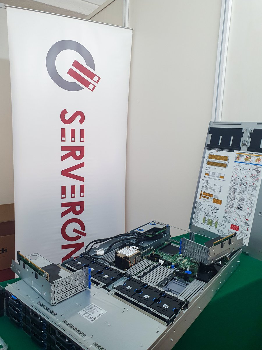 Serveron_SB's tweet image. 𝗦𝗲𝗿𝘃𝗲𝗿𝗢𝗻 team spent an eventful day exhibiting at the Institut Tadbiran Awam Negara (INTAN) yesterday showcasing a wide range of QCT servers and solutions we offer.
#Serveron #serversolution #datacentresolutions #hyperscale #hyperconverged #highperformanceserver #QCT