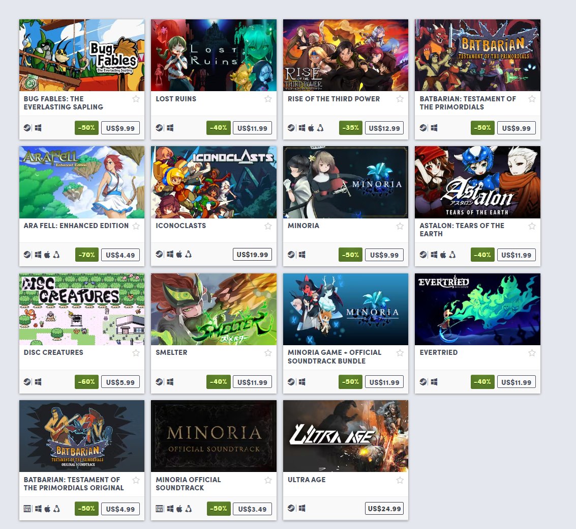 Dangen_Ent's tweet photo. Only 12 hours left in the @humble Halloween sale! Be sure to grab these games while the discounts are still up!

https://t.co/kWRwXHIxEP https://t.co/gU6zd93WDK