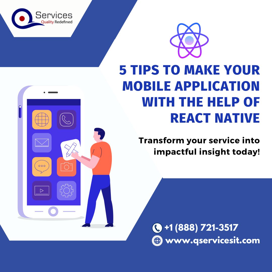 qservicesit's tweet image. Do you want to create apps for a living? But because you don't know where to begin, you're stuck. We'll give you our top five pieces of advice for beginning a career as an #AppDeveloper today, so relax.

👉 Visit now: qservicesit.com/blogs/

#reactnative #reactnativeguide