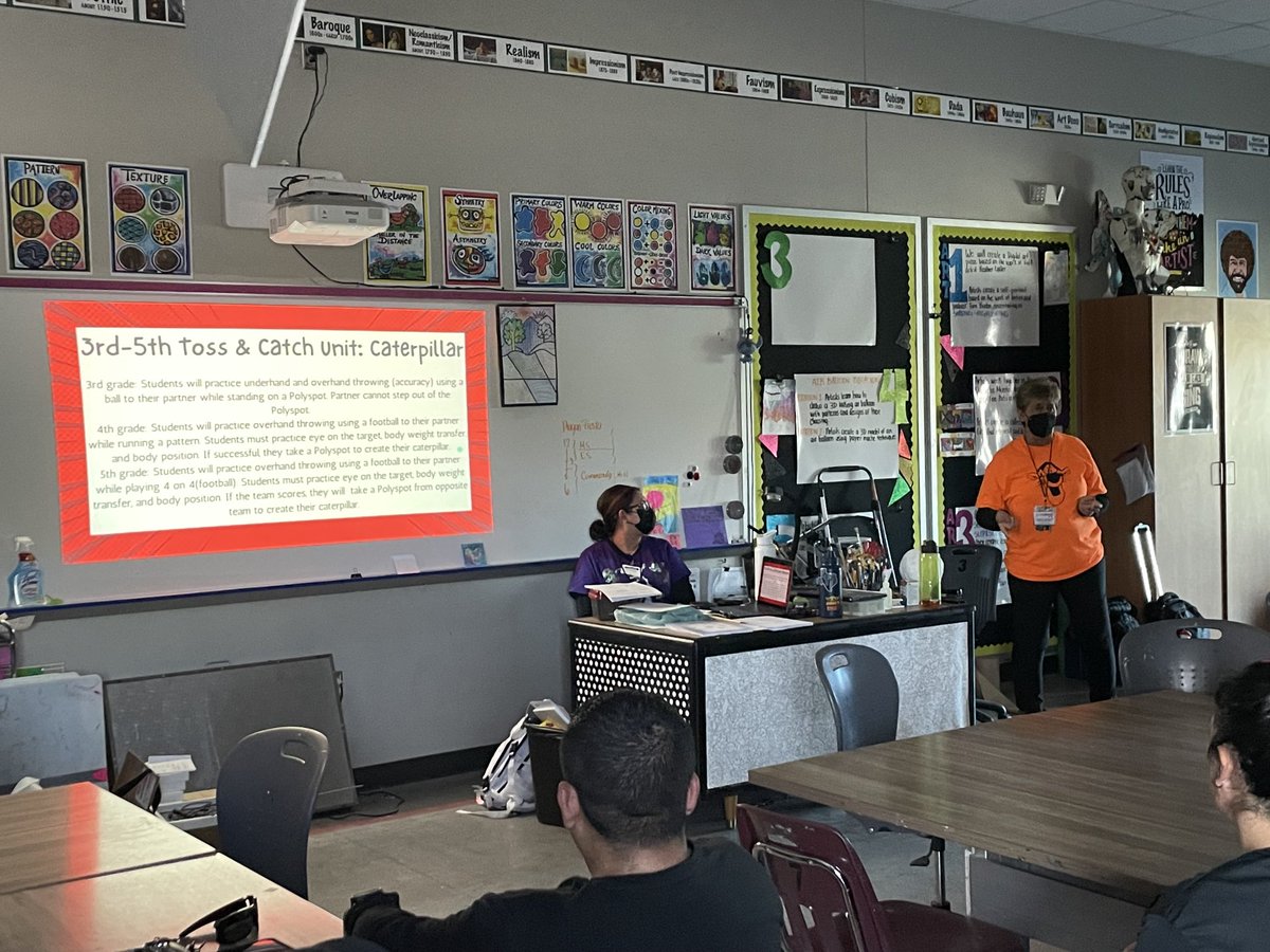 AngieArmendari3's tweet photo. Great job alike opportunity to present to our physical education colleagues about PE units and curriculum ⁦@YsletaISD⁩ ⁦@yisdhealth_pe⁩ ⁦@SophiaVFierro1⁩ https://t.co/qb4QxXrDkj