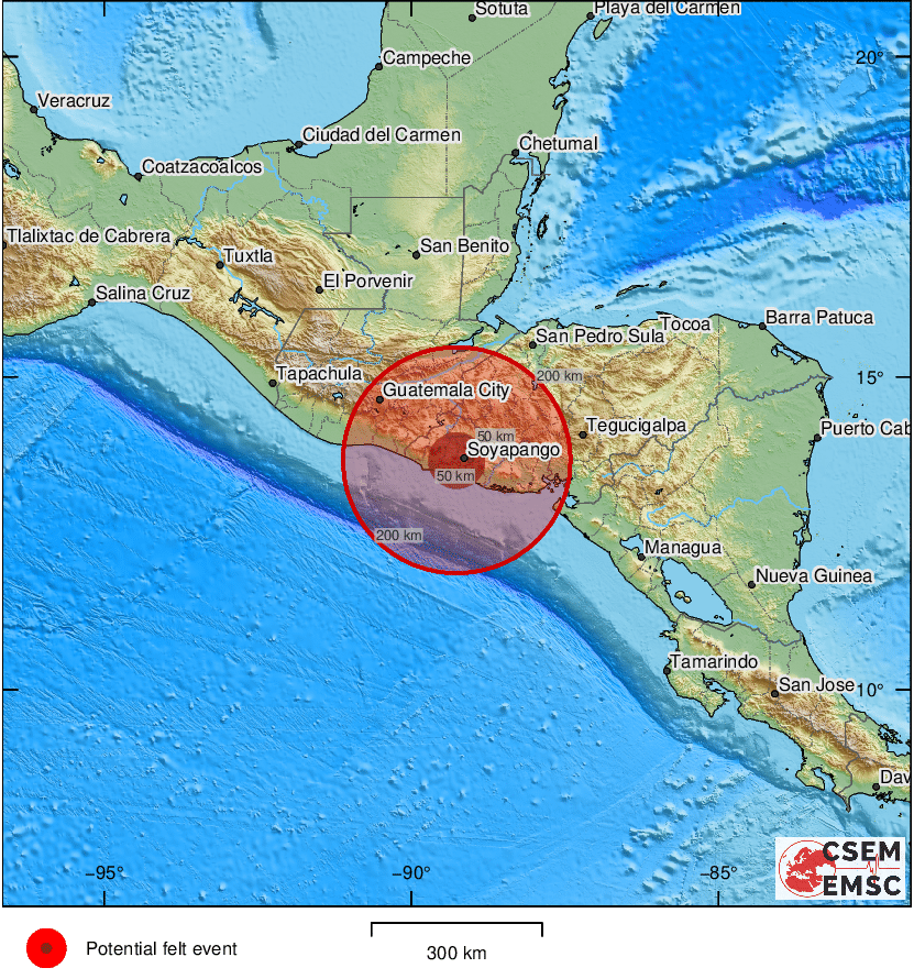 #Nacional | Preliminar: <a href="/MedioAmbienteSV/">Ministerio de Medio Ambiente</a> reporta que el #TemblorGT fue de mag. 6.0, frente a la Costa de La Libertad, #ElSalvador.
