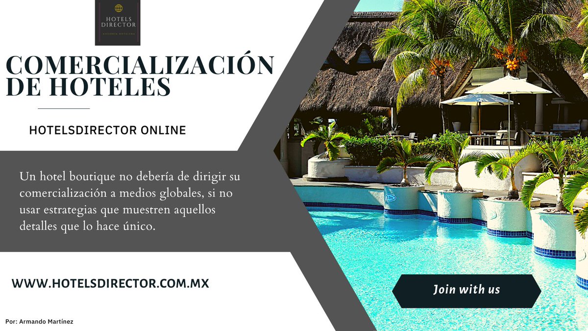 HotelsDirector's tweet photo. Sabemos que son tiempos difíciles y debemos analizar qué estamos aportando a nuestras compañías o empresas según sea el giro comercial. En HotelsDirector te ayudamos con una asesoría online que reforzara tus decisiones a futuro según sea la demanda actual.
https://t.co/COPvgtqNz4 https://t.co/MpZbiKsr9g