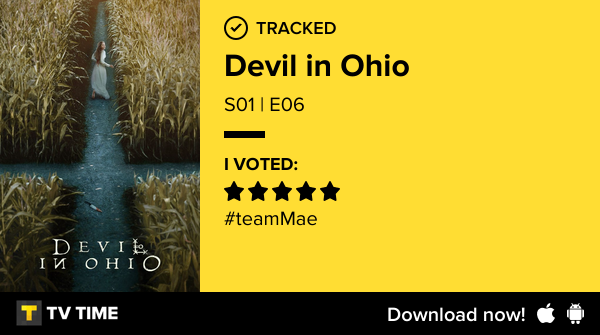 brlovers's tweet image. I've just watched episode S01 | E06 of Devil in Ohio! #devilinohio  tvtime.com/r/2ANI4 #tvtime